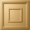 CEILING PANEL D-080 GOLDEN FRONT VIEW Ceiling Panels by Exclusive Corner - Champagne Gold Quadric Design | 60 x 60 cm ( 2 x 2 ft)
