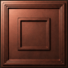 Ceiling Panels by Exclusive Corner - Red Copper Quadric Design | 60 x 60 cm ( 2 x 2 ft)