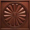 Ceiling Panels by Exclusive Corner - Red Copper Radial Design | 60 x 60 cm ( 2 x 2 ft)