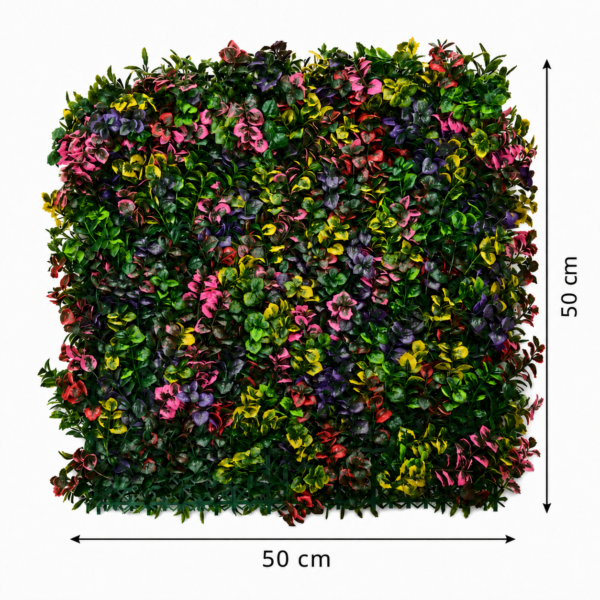 Grass Tiles by Vertical Garden - Rainbow Garden | 50 x 50 cm