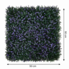 ChatGPT Image Jul 8, 2026, 03_13_38 PM (3) Grass Tiles by Vertical Garden - Midnight Purple | 50 x 50 cm
