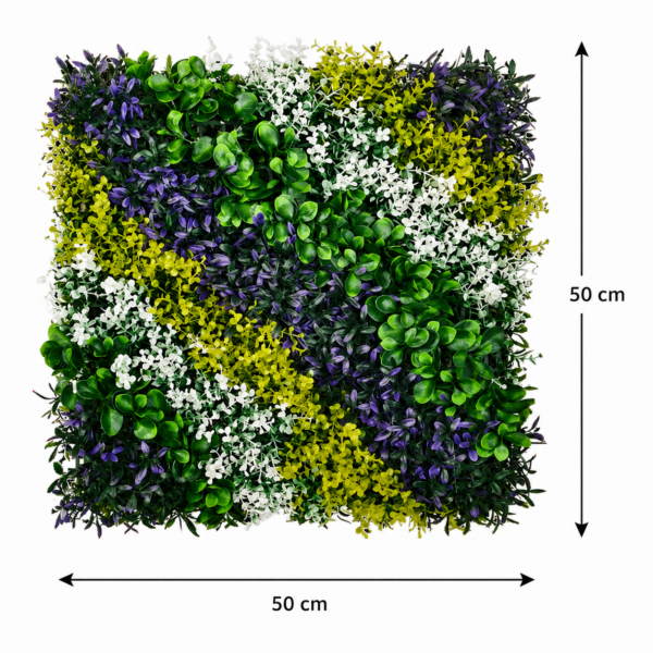 Grass Tiles by Vertical Garden - Floral Fusion | 50 x 50 cm