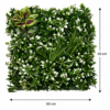 Grass Tiles by Vertical Garden - Silver Oasis | 50 x 50 cm