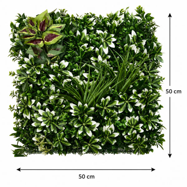 Grass Tiles by Vertical Garden - Silver Oasis | 50 x 50 cm