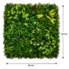 Grass Tiles by Vertical Garden - Tropic Green | 50 x 50 cm