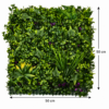 Grass Tiles by Vertical Garden - Ivy Woodland | 50 x 50 cm