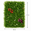 ChatGPT Image Jul 8, 2026, 06_14_03 PM Grass Tiles by Vertical Garden - Blossom Meadow | 40 x 60 cm