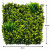 ChatGPT Image Jul 9, 2026, 05_49_59 PM Grass Tiles by Vertical Garden - Olive Meadow | 50 x 50 cm