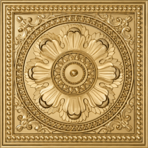 ChatGPT Image Jun 23, 2026, 05_08_22 PM Ceiling Panels by Exclusive Corner - Champagne Gold Medallion Design | 60 x 60 cm ( 2 x 2 ft)