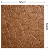 ChatGPT Image Jun 27, 2026, 02_41_18 PM 3D Self Adhesive Wall Panels - Gold Copper Rust Abstract Shard Design | 50 x 50 cm