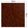 ChatGPT Image Jun 27, 2026, 02_46_55 PM 3D Self Adhesive Wall Panels - Wooden Abstract Shard Design | 50 x 50 cm