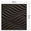 ChatGPT Image Jun 27, 2026, 02_50_57 PM 3D Self Adhesive Wall Panels - Ebony Wood Flowing Wave Design | 50 x 50 cm