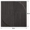 ChatGPT Image Jun 27, 2026, 03_10_48 PM 3D Self Adhesive Wall Panels - Ebony Wood Arc Symphony Design | 50 x 50 cm