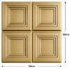 ChatGPT Image Jun 27, 2026, 03_24_32 PM 3D Self Adhesive Wall Panels - Golden Royal Frame Design | 50 x 50 cm