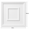 ChatGPT Image Jun 27, 2026, 12_00_33 PM Ceiling Panels by Exclusive Corner - Matt White Quadric Design | 60 x 60 cm ( 2 x 2 ft)