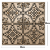 ChatGPT Image Jun 27, 2026, 12_37_43 PM Ceiling Panels by Exclusive Corner - Metallic Coffee Floral Design | 60 x 60 cm ( 2 x 2 ft)