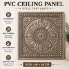 ChatGPT Image Jun 29, 2026, 04_51_23 PM Ceiling Panels by Exclusive Corner - Metallic Coffee Medallion Design | 60 x 60 cm ( 2 x 2 ft)