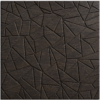 D-103 EBONY WOOD 3D Self Adhesive Wall Panels - Ebony Wood Abstract Shard Design | 50 x 50 cm