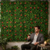 Grass Tiles by Vertical Garden - Scarlett Bloom | 50 x 50 cm