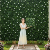 PC 100 1100 4 DD Grass Tiles by Vertical Garden - Ivory Blossom | 50 x 50 cm