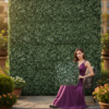 Grass Tiles by Vertical Garden - Silver Mist | 50 x 50 cm