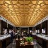 Ceiling Panels by Exclusive Corner - Champagne Gold Geometric Design | 60 x 60 cm ( 2 x 2 ft)