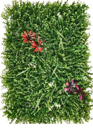 blossom meadow Grass Tiles by Vertical Garden - Blossom Meadow | 40 x 60 cm