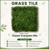 classic evergreen Grass Tiles by Vertical Garden - Classic Evergreen | 50 x 50 cm