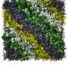Grass Tiles by Vertical Garden - Floral Fusion | 50 x 50 cm