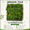 Grass Tiles by Vertical Garden - Ivy Woodland | 50 x 50 cm