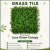 luxe green canopy Grass Tiles by Vertical Garden - Luxe Green Canopy | 50 x 50 cm