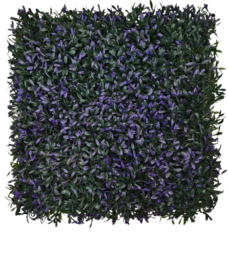 midnight purple Grass Tiles by Vertical Garden - Midnight Purple | 50 x 50 cm