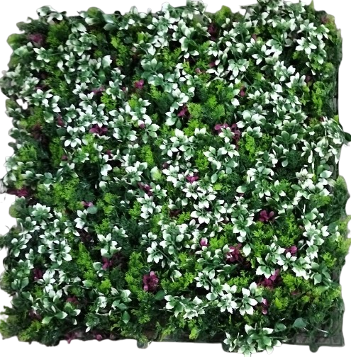 pearl blossom Grass Tiles by Vertical Garden - Pearl Blossom | 50 x 50 cm