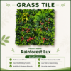 rainforest luxe Grass Tiles by Vertical Garden - Rainforest Luxe | 50 x 50 cm