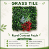 Grass Tiles by Vertical Garden - Royal Contrast | 50 x 50 cm