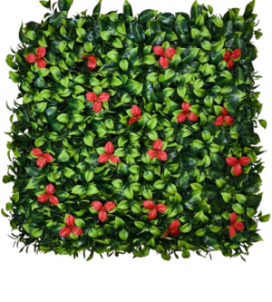 Grass Tiles by Vertical Garden - Scarlett Bloom | 50 x 50 cm