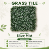 Grass Tiles by Vertical Garden - Silver Mist | 50 x 50 cm
