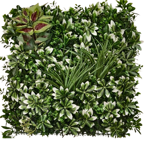 Grass Tiles by Vertical Garden - Silver Oasis | 50 x 50 cm