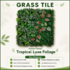 Grass Tiles by Vertical Garden - Tropical Luxe | 50 x 50 cm