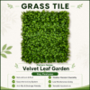 Grass Tiles by Vertical Garden - Velvet Leaf | 40 x 60 cm